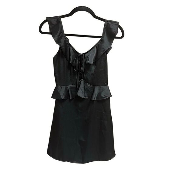 Hello Molly Dresses & Skirts - Hello Molly Women’s Black Sleeveless Ruffle Dress Size XS NEW
